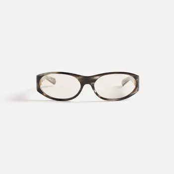 Солнцезащитные очки Flatlist Eddie Kyu Sunglasses, цвет Clear Grey/Transparent Grey Lens