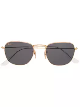 Солнцезащитные очки Frank с затемненными линзами Ray-Ban, золотой