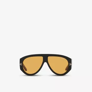 Солнцезащитные очки ft1044 bronson pilot-форма из ацетата Tom Ford, черный