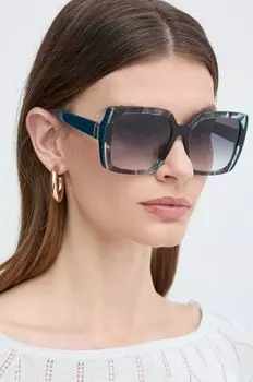 Солнцезащитные очки Furla, бирюзовый