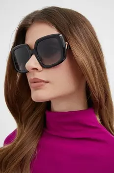 Солнцезащитные очки Furla, черный