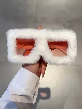 Солнцезащитные очки Fuzzy, белый