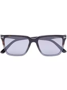 Солнцезащитные очки Garrett в квадратной оправе TOM FORD Eyewear, серый