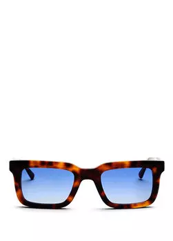 Солнцезащитные очки Gary из ацетата Messyweekend Cophenagen, коричневый