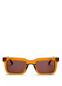 Солнцезащитные очки Gary из ацетата Messyweekend Cophenagen, коричневый