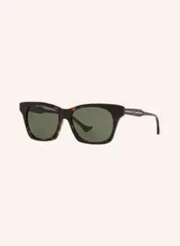 Солнцезащитные очки gc002071 с драгоценными камнями Gucci, зеленый