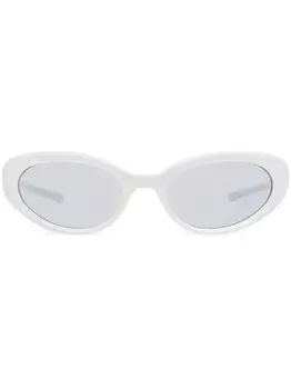 Солнцезащитные очки Gelati W3 в оправе 'кошачий глаз' Gentle Monster, белый