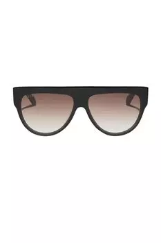 Солнцезащитные очки Georgie Diff Eyewear, black & brown gradient