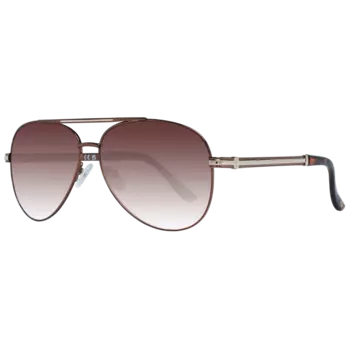 Солнцезащитные очки gf0173 48f с градиентом Guess, коричневый