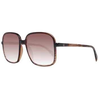 Солнцезащитные очки gf6146 45f с градиентом Guess, коричневый