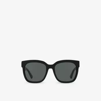 Солнцезащитные очки Gg0034Sn в квадратной оправе из ацетата Gucci, черный