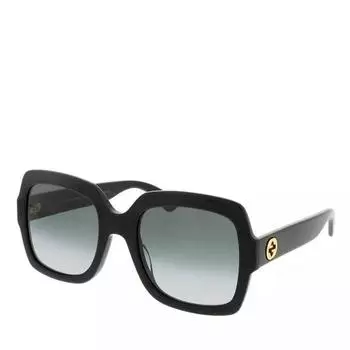Солнцезащитные очки gg0036sn-001 54 woman acetate black- Gucci, черный