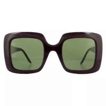 Солнцезащитные очки gg0896s 003 темно-зеленые Gucci, красный