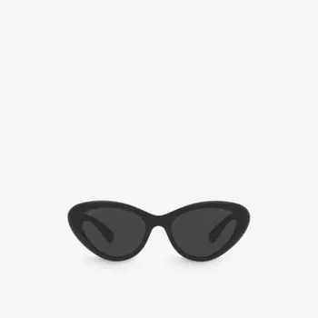 Солнцезащитные очки GG1170S из ацетата кошачьего глаза Gucci, черный