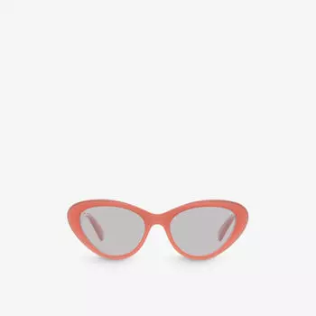 Солнцезащитные очки GG1170S из ацетата кошачьего глаза Gucci, розовый