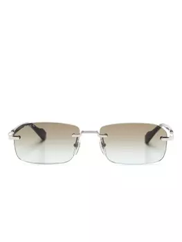 Солнцезащитные очки GG1221S Gucci Eyewear, коричневый