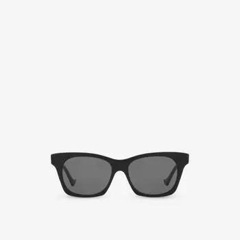 Солнцезащитные очки GG1299S из ацетата кошачьего глаза Gucci, черный