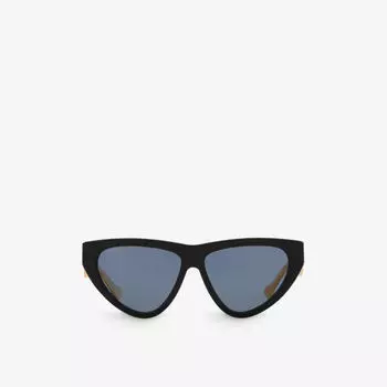 Солнцезащитные очки GG1333S из ацетата кошачьего глаза Gucci, черный