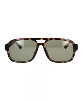 Солнцезащитные очки gg1342s 003 Gucci, коричневый