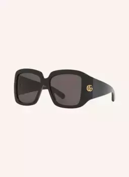 Солнцезащитные очки gg1402s Gucci, черный