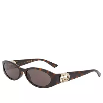 Солнцезащитные очки Gg1660S Gucci Eyewear, коричневый