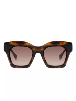 Солнцезащитные очки GIGI STUDIOS Glaze, коричневый