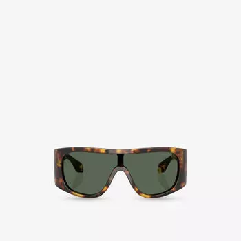 Солнцезащитные очки Giorgio Armani Ar8222U с черепаховым узором, коричневый