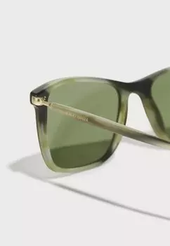Солнцезащитные очки Giorgio Armani, зеленый
