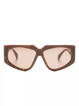Солнцезащитные очки Glimpse Max Mara Eyewear, коричневый