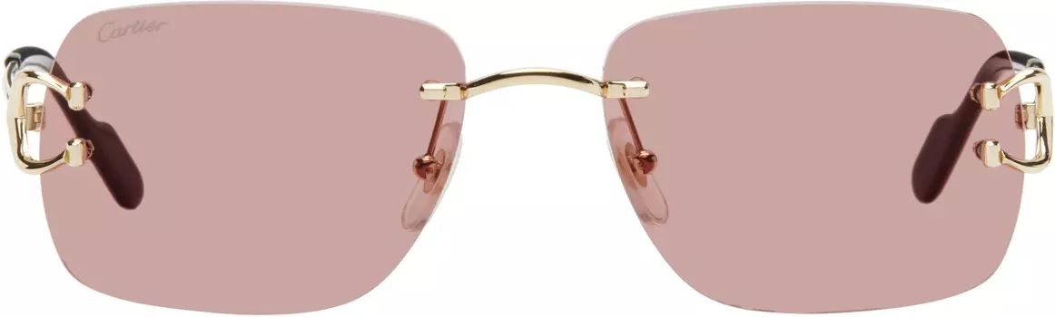 Солнцезащитные очки Gold CT0330S Cartier