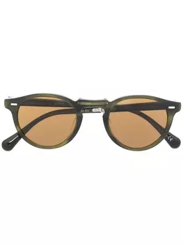 Солнцезащитные очки Gregory Peck 1962 Oliver Peoples, зеленый