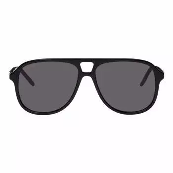 Солнцезащитные очки Gucci Aviator, черный