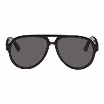 Солнцезащитные очки Gucci Aviator, черный