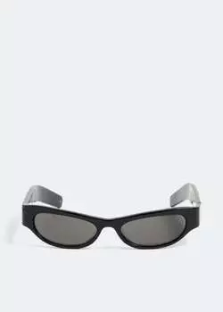Солнцезащитные очки Gucci Cat-Eye Frame, серый