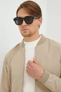 Солнцезащитные очки Gucci, черный