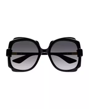 Солнцезащитные очки Gucci, черный