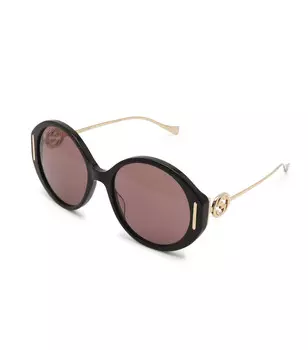 Солнцезащитные очки Gucci, черный