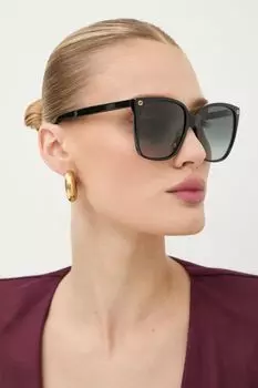 Солнцезащитные очки Gucci, черный