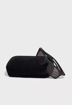 Солнцезащитные очки Gucci, черный