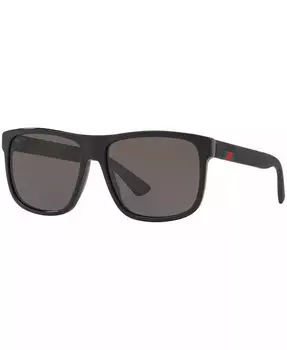 Солнцезащитные очки Gucci, черный
