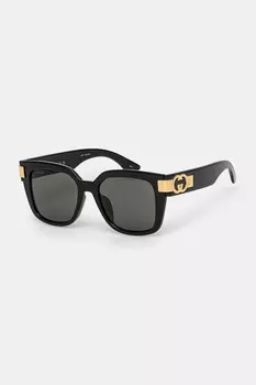 Солнцезащитные очки Gucci, черный