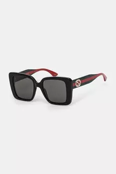 Солнцезащитные очки Gucci, черный