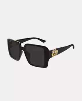Солнцезащитные очки Gucci, черный