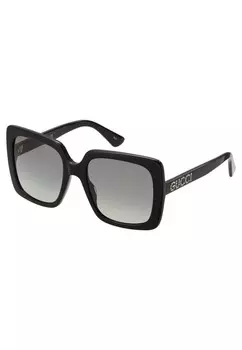 Солнцезащитные очки Gucci, черный/серый