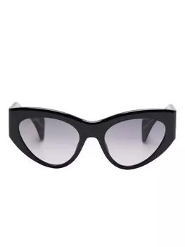 Солнцезащитные очки Gucci Eyewear «кошачий глаз», черный