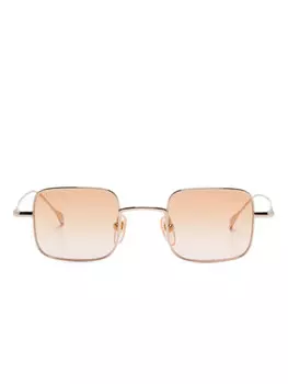 Солнцезащитные очки Gucci Eyewear в квадратной оправе, золотой