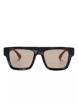 Солнцезащитные очки Gucci Eyewear в квадратной оправе, синий