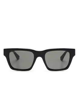 Солнцезащитные очки Gucci Eyewear в квадратной оправе, черный