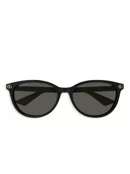 Солнцезащитные очки Gucci Eyewear в квадратной оправе, черный