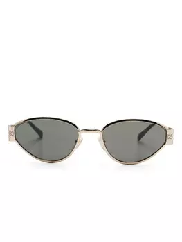 Солнцезащитные очки Gucci Eyewear в оправе «бабочка», золотой